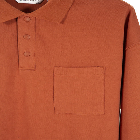 Uniform Bridge Collar L/S Tee Yellow Brick Degli Uberti